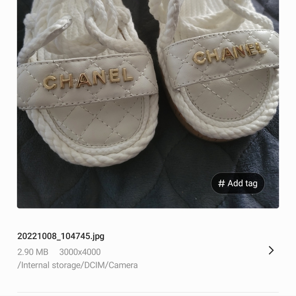 Chanel Dad rope sandals